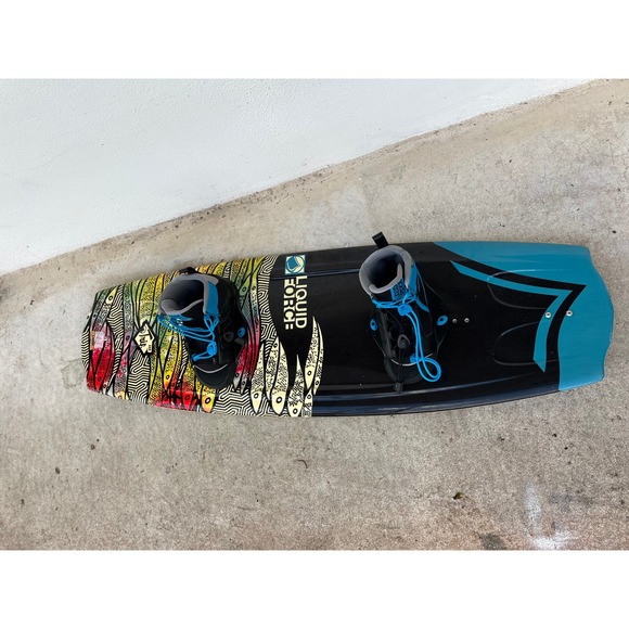 Liquid Force Tripline Wakeboard 130 Wake Board Bindings - Picture 7 of 14